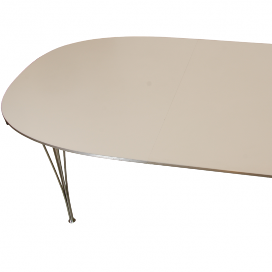 Piet Hein Diningtable B619 120x180-300 Cm white