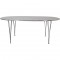 Piet Hein brown dining table 180x120 Cm