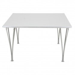 Piet Hein kvadratisk sofabord grå laminat 80x80 Cm