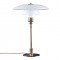Poul Henningsen 4/3 Bordlampe i bruneret messing fra 30'erne