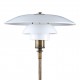 Poul Henningsen 4/3 table lamp burnished brass from the 30s