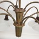 Poul Henningsen nine armed Bombardement Chandelier