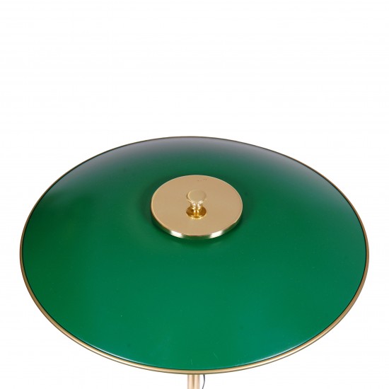 Poul Henningsen PH-3/2 Bordlampe med grønne metal skærme 