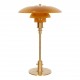 Poul Henningsen PH 3/2 bordlampe Rav farvet