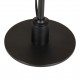 Poul Henningsen PH 2/1 sort bordlampe med matglas