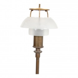 Poul Henningsen 3,5/2 Bordlampe med stel af bruneret messing Poul Henningsen 3,5/2 Bordlampe med stel af bruneret messing
