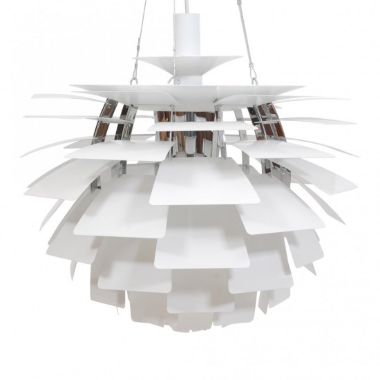 Poul Henningsen White Artichoke Pendant Ø: 60 cm