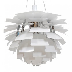 Poul Henningsen Nyrenoveret Hvid Kogle Ø: 60 cm Poul Henningsen Nyrenoveret Hvid Kogle Ø: 60 cm