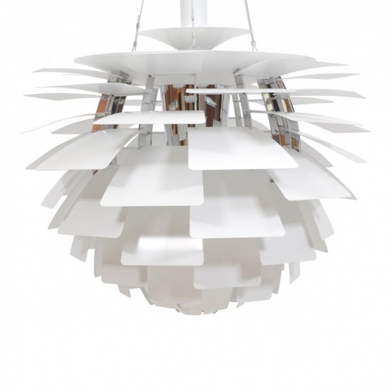 Poul Henningsen White Artichoke Pendant Ø: 60 cm