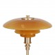 Poul Henningsen New 2/1 Limited Edition brass and amber table lamp