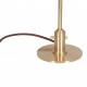 Poul Henningsen New 2/1 Limited Edition brass and amber table lamp