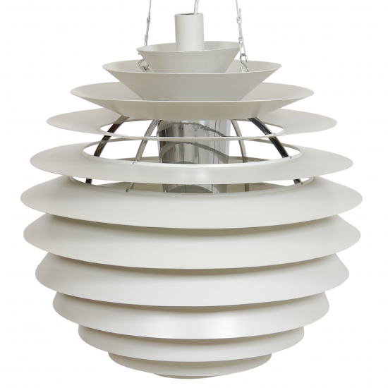 Poul Henningsen hvid Kuglelampe Ø: 60