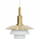 Poul Henningsen PH3/3 pendant of brass