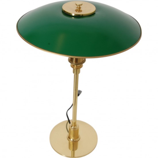 Poul Henningsen PH 3/2 bordlampe med grønne skærme