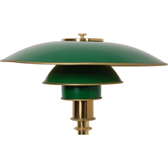 Poul Henningsen PH 3/2 bordlampe med grønne skærme