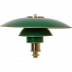 Poul Henningsen PH 3/2 bordlampe med grønne skærme