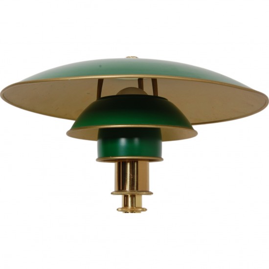 Poul Henningsen PH 3/2 bordlampe med grønne skærme