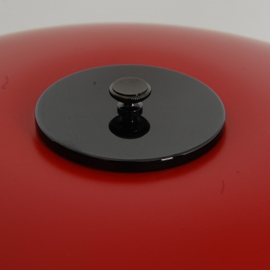 Poul Henningsen rød PH3½.2½ bordlampe