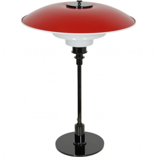 Poul Henningsen rød PH3½.2½ bordlampe