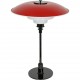Poul Henningsen rød PH3½.2½ bordlampe