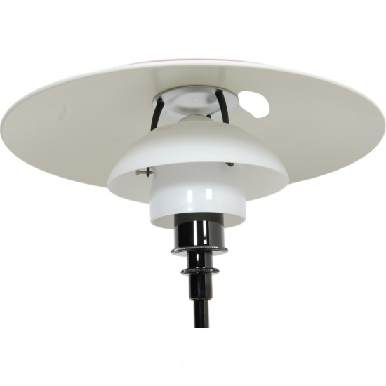 Poul Henningsen rød PH3½.2½ bordlampe