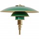 Poul Henningsen PH 3/2 bordlampe med grønne skærme