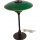 Poul Henningsen PH 3/2 of browned brass and with green metal shades