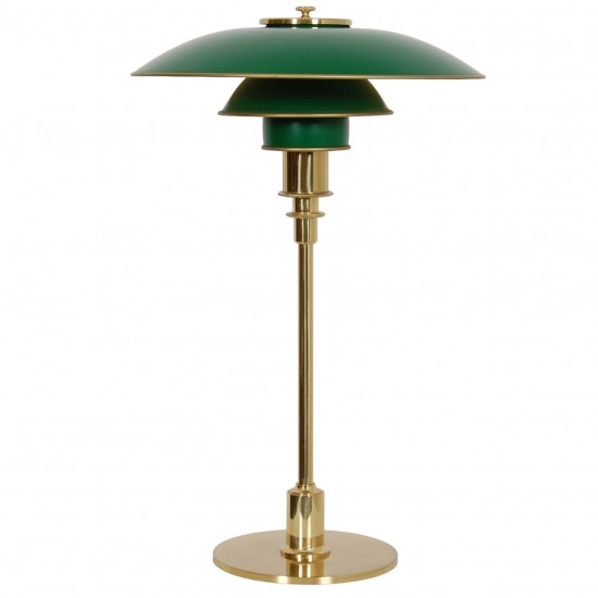 Poul Henningsen PH 3/2 green table lamp