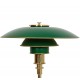 Poul Henningsen PH 3/2 green table lamp