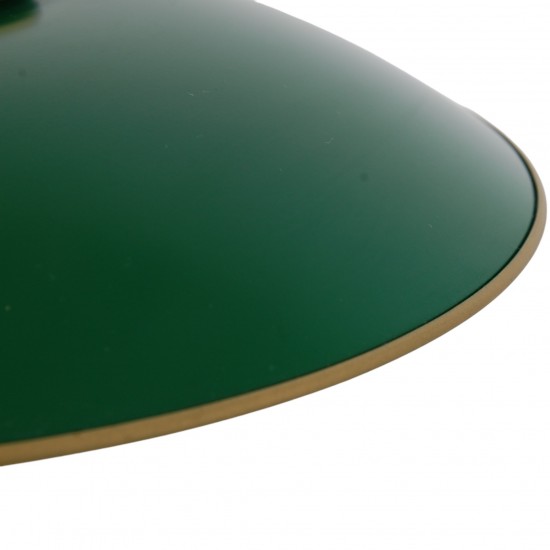 Poul Henningsen PH 3/2 green table lamp