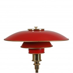 Poul Henningsen 3/2 Anniversary red table lamp Ø: 30