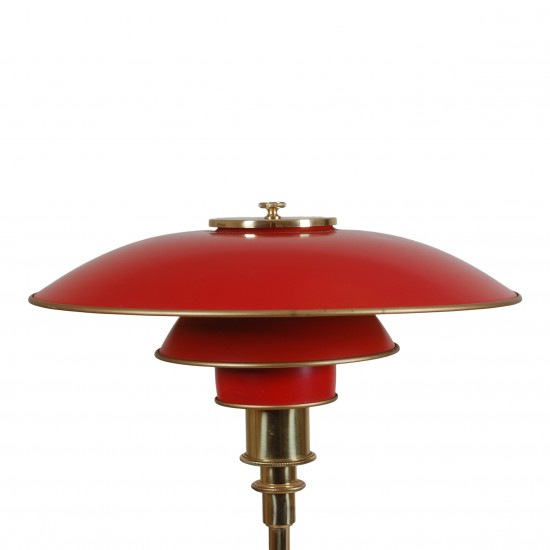 Poul Henningsen 3/2 Anniversary red table lamp Ø: 30