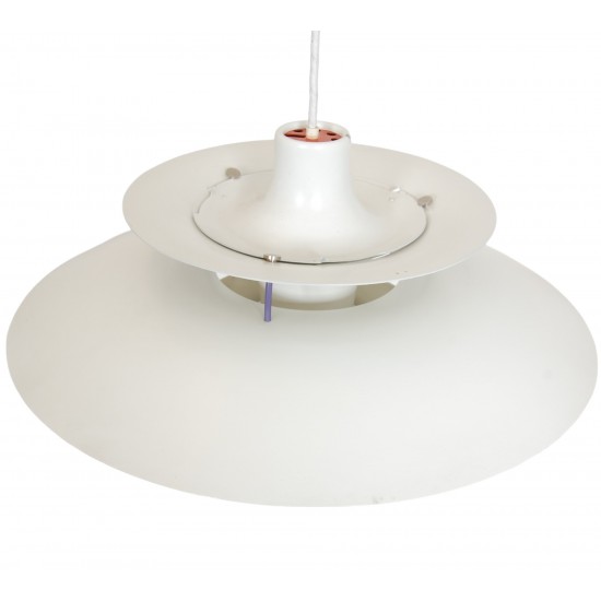 Poul Henningsen PH-5 pendel hvid