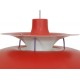 Poul Henningsen red PH 5 pendant 