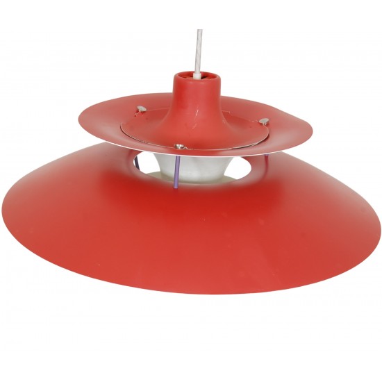 Poul Henningsen red PH 5 pendant 