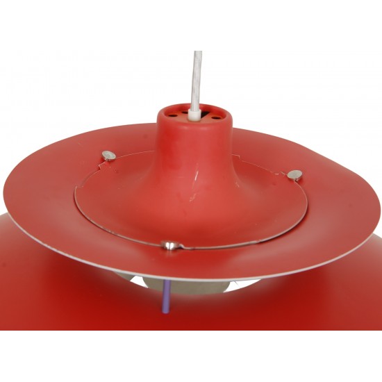 Poul Henningsen red PH 5 pendant 