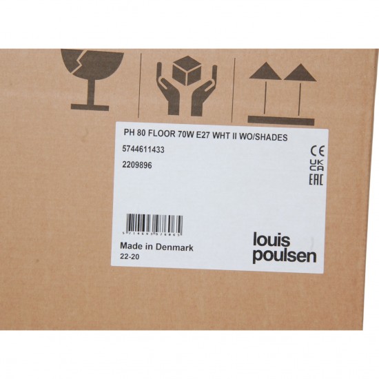 Poul Henningsen ny PH-80 gulvlampe