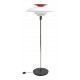 Poul Henningsen PH-80 floor lamp with a new top shade