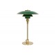 Poul Henningsen PH 3/2 table lamp with green shades