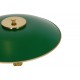 Poul Henningsen PH 3/2 table lamp with green shades