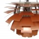 Poul Henningsen copper Artichoke lamp 48 Cm 