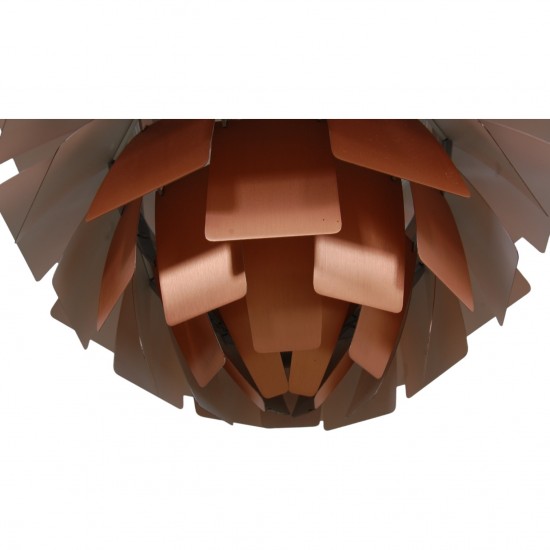 Poul Henningsen 48cm Artichoke lamp of Copper