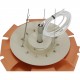Poul Henningsen 48cm Artichoke lamp of Copper