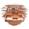 Poul Henningsen refurbished copper Artichoke lamp 84 Cm.