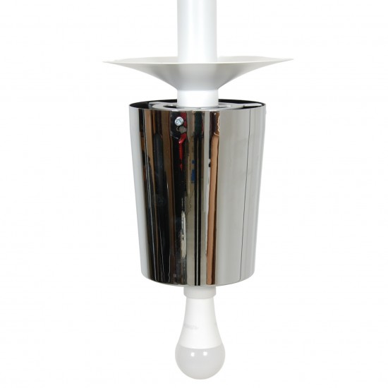 Poul Henningsen nyrenoveret kobber Kogle lampe 84 Cm.