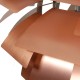Poul Henningsen nyrenoveret kobber Kogle lampe 84 Cm.