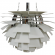 Poul Henningsen hvid Kogle lampe 48 Cm