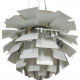 Poul Henningsen hvid Kogle lampe 48 Cm