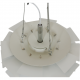 Poul Henningsen hvid Kogle lampe 48 Cm