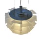 Poul Henningsen Kogle lampe af glas Ø: 60 Cm
